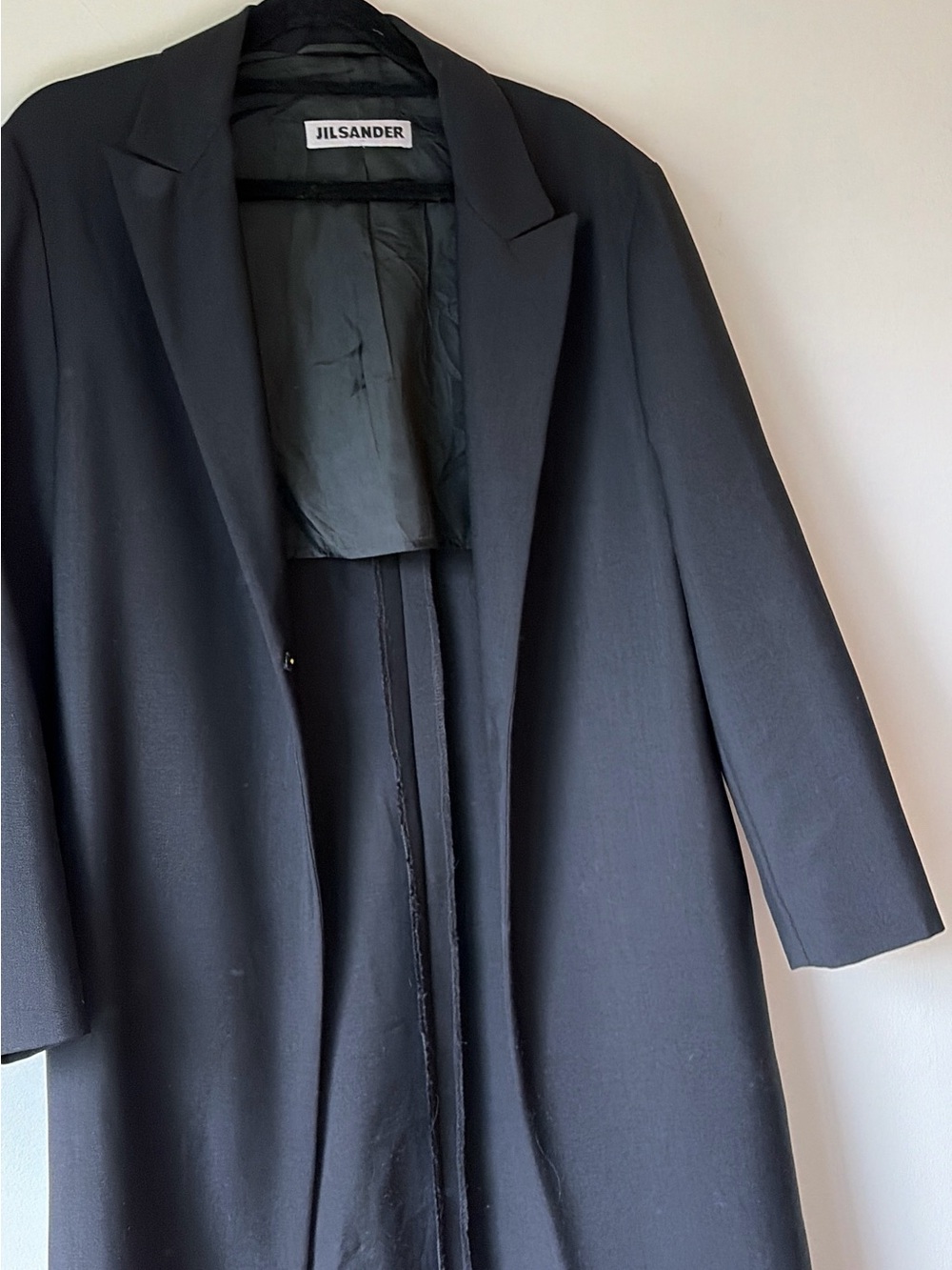 Jil Sander Long Overcoat
